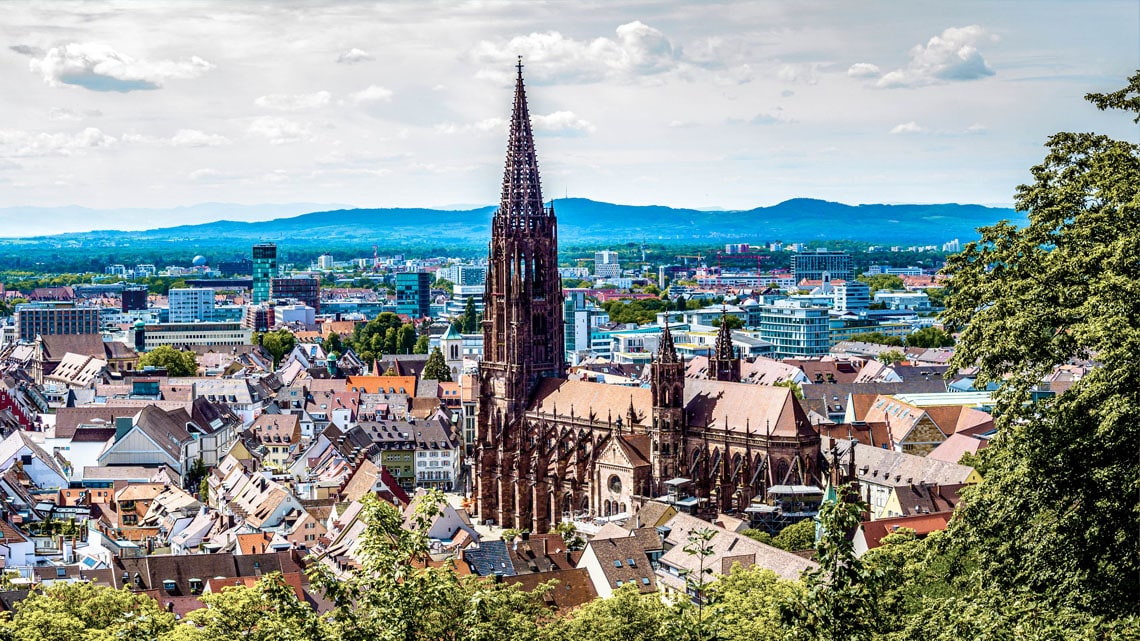 Freiburg im Breisgau: Headquarters and campus.