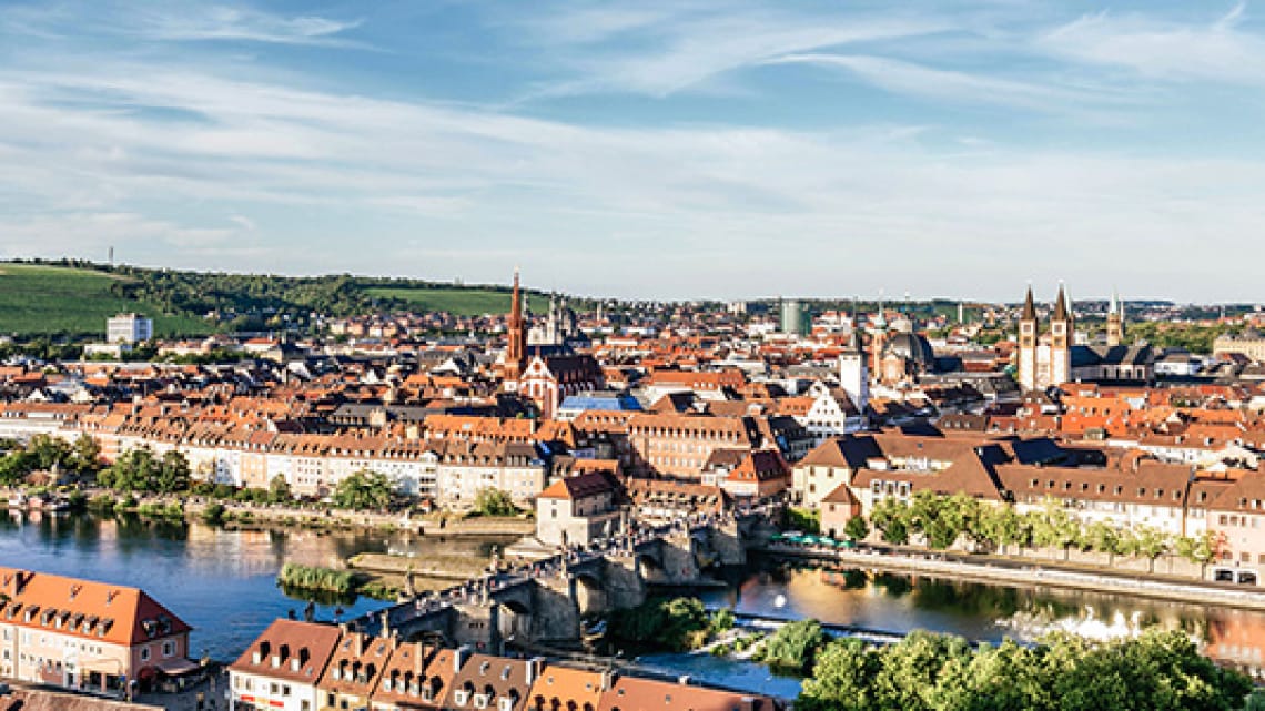 Würzburg: Content in Skyline Hill.