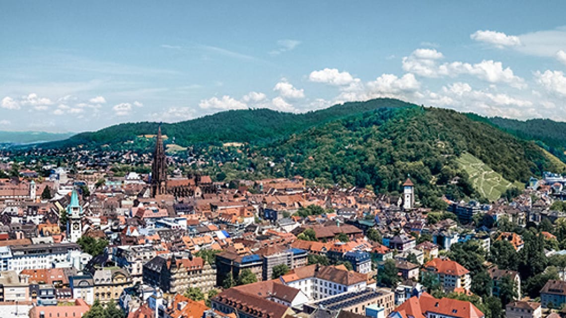 Freiburg im Breisgau: Headquarter und Campus.